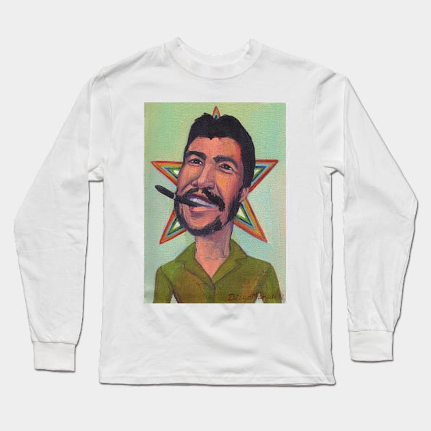 El Che Guevara Long Sleeve T-Shirt by diegomanuel